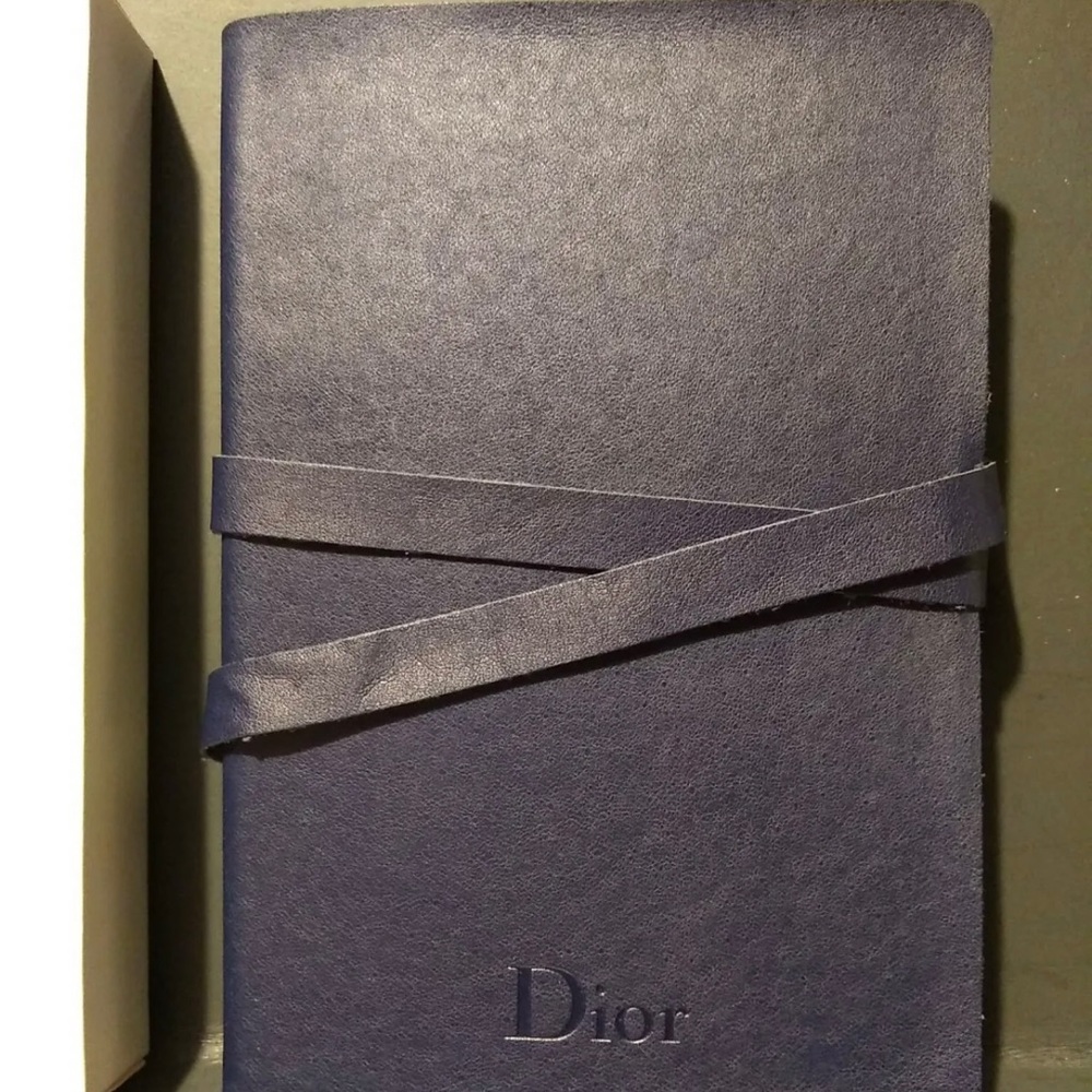 *RARE* Dior Leather Pocket Notebook